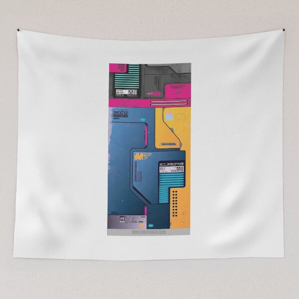 Item preview, Cyberpunk Abstract designed and sold by KOB-DESIGN ⭐⭐⭐⭐⭐.