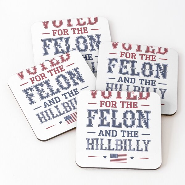 Item preview,  Voted For The Felon And The Hillbilly designed and sold by marosz12.