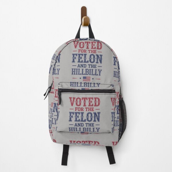 Item preview, Voted For The Felon And The Hillbilly designed and sold by marosz12.