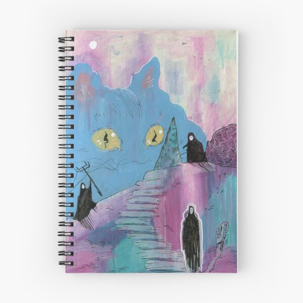 Artikelvorschau, Katzen können geheime unterirdische Universen sehen entworfen und verkauft von Isberg Illustration.