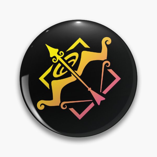 Item preview, Aloy Genshin Impact Character Neon Aestetic Symbol designed and sold by Kubala Designs.
