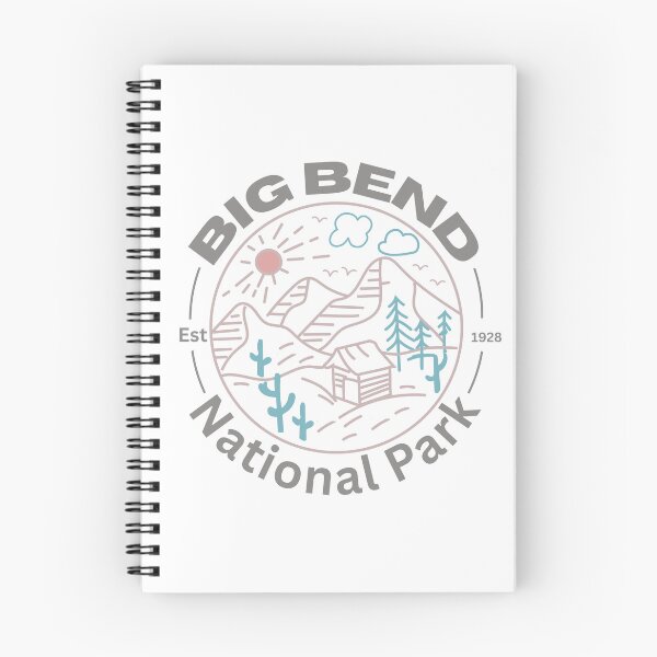 Item preview, Big Bend National State Park Classic Doodle T-shirt Sticker designed and sold by ThinkNature!.