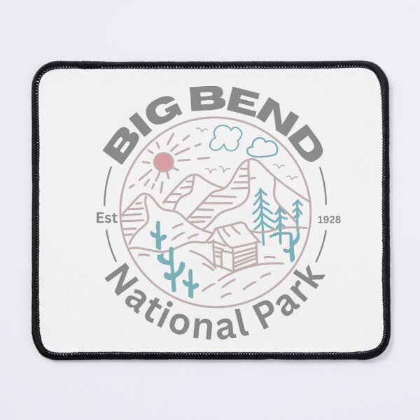 Item preview, Big Bend National State Park Classic Doodle T-shirt Sticker designed and sold by ThinkNature!.
