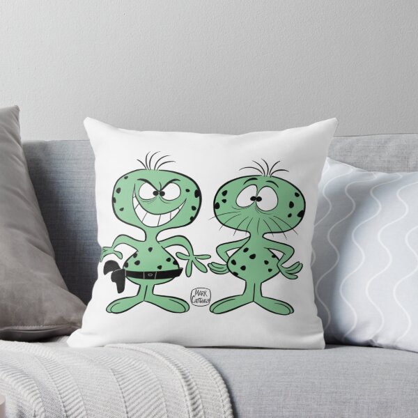Item preview, Moon Men Aliens from Rocky and Bullwinkle designed and sold by MARKSCARTOONART.