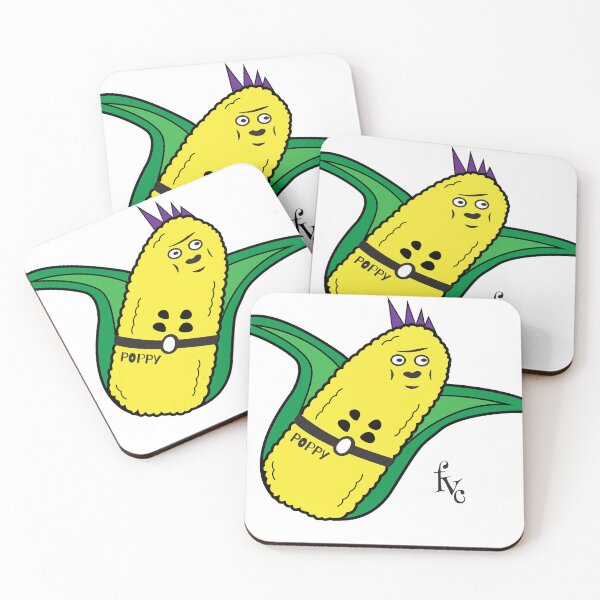 Item preview, Poppy the Sweet Corn of The Flying Veggie Crew designed and sold by flyingveggiecrew.