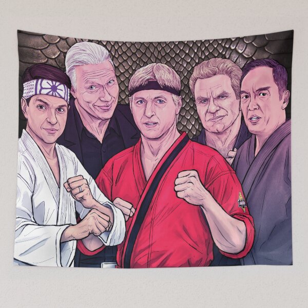 Item preview, Season 5 Cobra Kai Badasses designed and sold by Preserved Dragons.