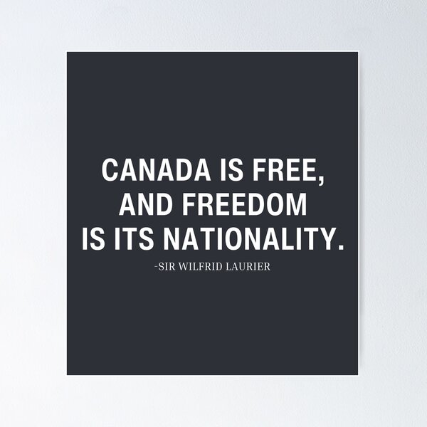 Item preview, Canada Is Free And Freedom Is Its Nationality designed and sold by HowToCanadian.