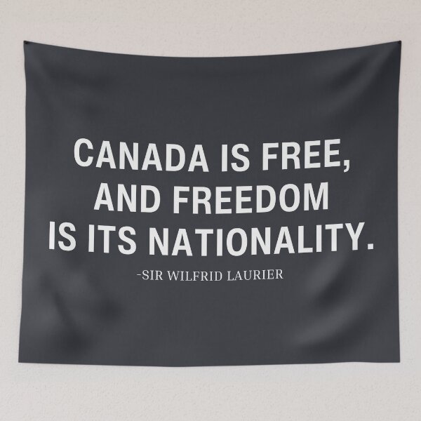 Item preview, Canada Is Free And Freedom Is Its Nationality designed and sold by HowToCanadian.