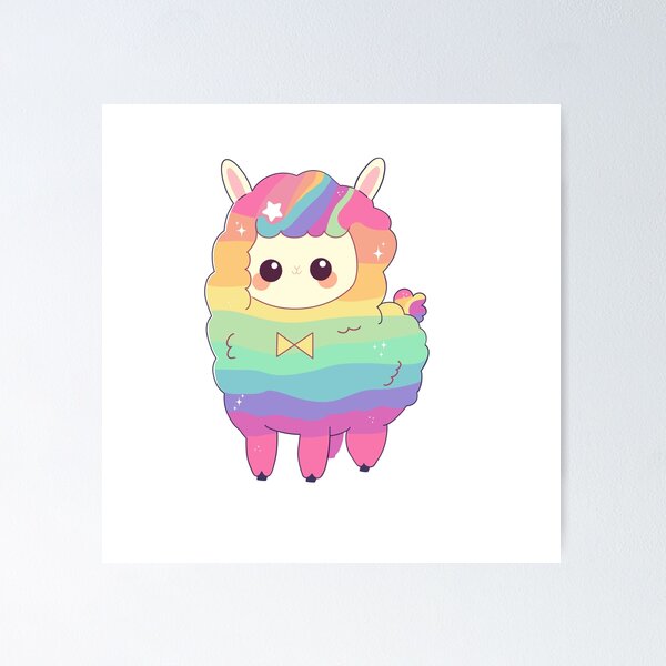 Item preview, Rainbow Llama designed and sold by JanHam1984.