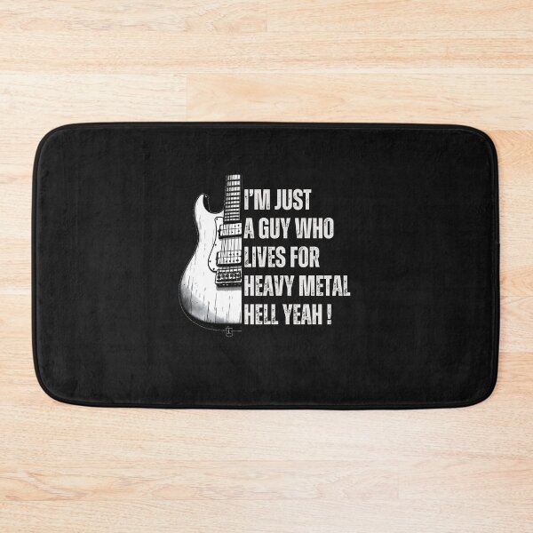 Item preview, I'm just a guy who lives for heavy metal designed and sold by Boggy62.