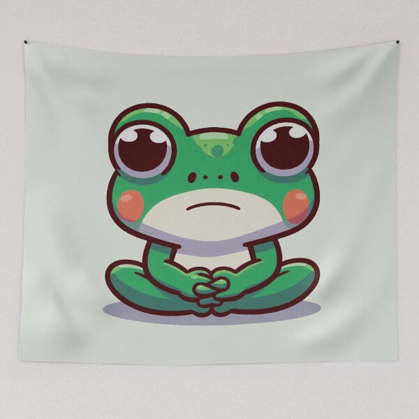 Item preview, Perplexed Frog designed and sold by TheaterOfHexe.