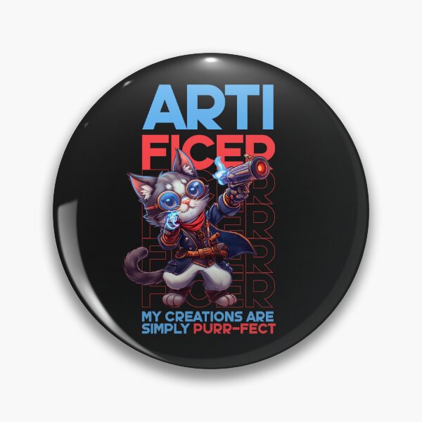 Item preview, Artificer Cat designed and sold by Not Enough Mana - RPG Stuff.