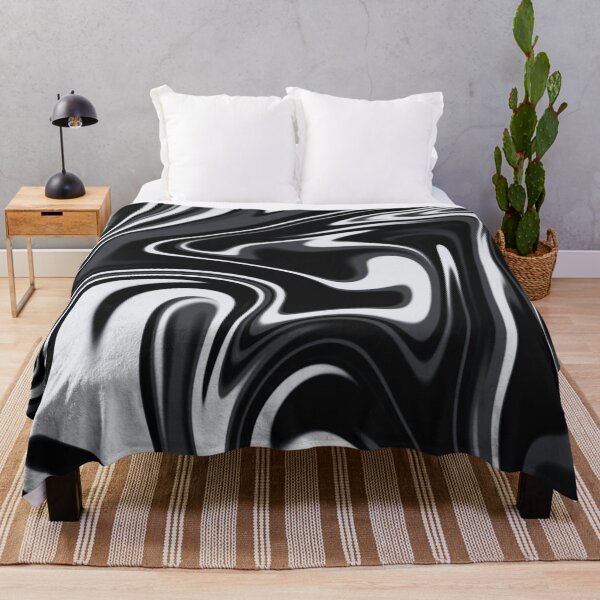 Item preview, Black,white,grey liquify pattern designed and sold by cutecrazytshirt.