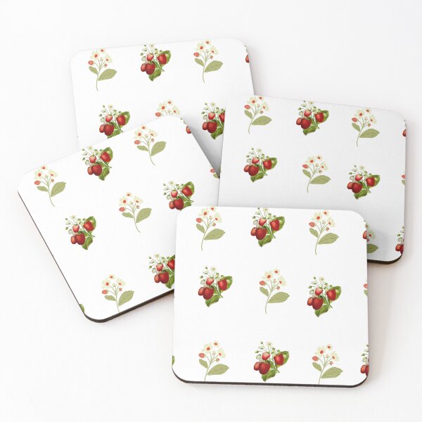 Item preview, I Love Strawberries Nostalgic Print designed and sold by Taylor Design Workz.