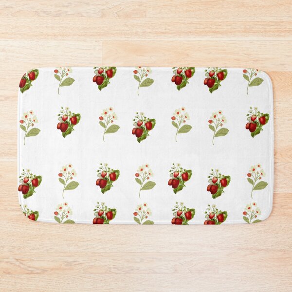 Item preview, I Love Strawberries Nostalgic Print designed and sold by Taylor Design Workz.