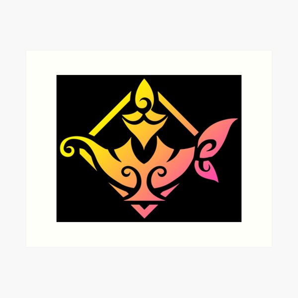 Item preview, Dori Genshin Impact Character Neon Aestetic Symbol designed and sold by Kubala Designs.
