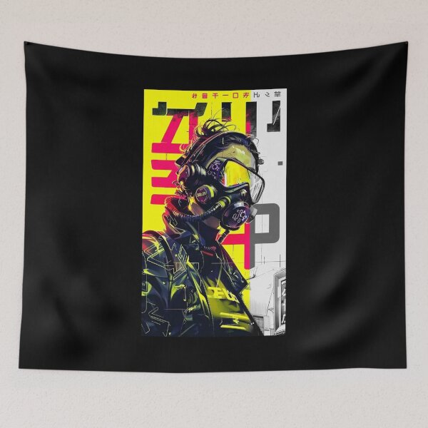 Item preview, Cyberpunk Girl designed and sold by KOB-DESIGN ⭐⭐⭐⭐⭐.