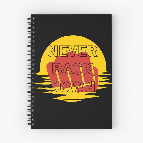Item preview, Never Back Down designed and sold by AllOutDesigns.