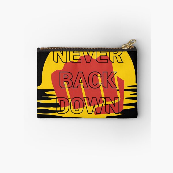 Item preview, Never Back Down designed and sold by AllOutDesigns.