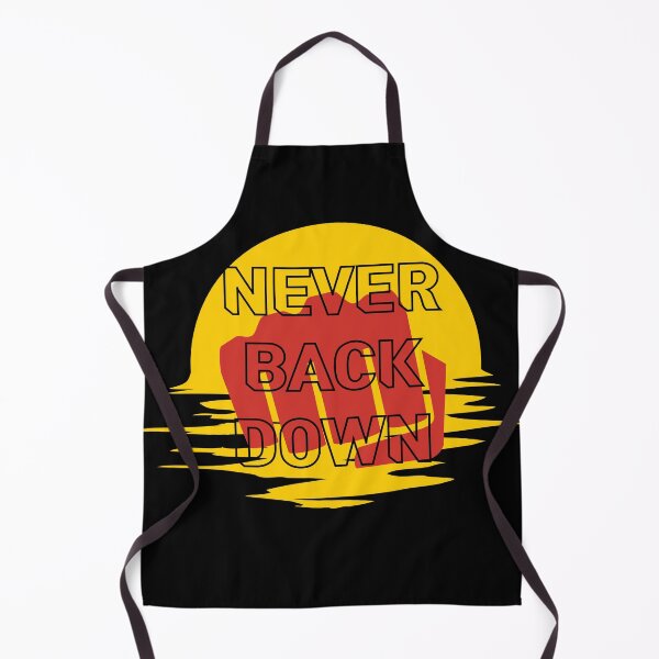 Item preview, Never Back Down designed and sold by AllOutDesigns.