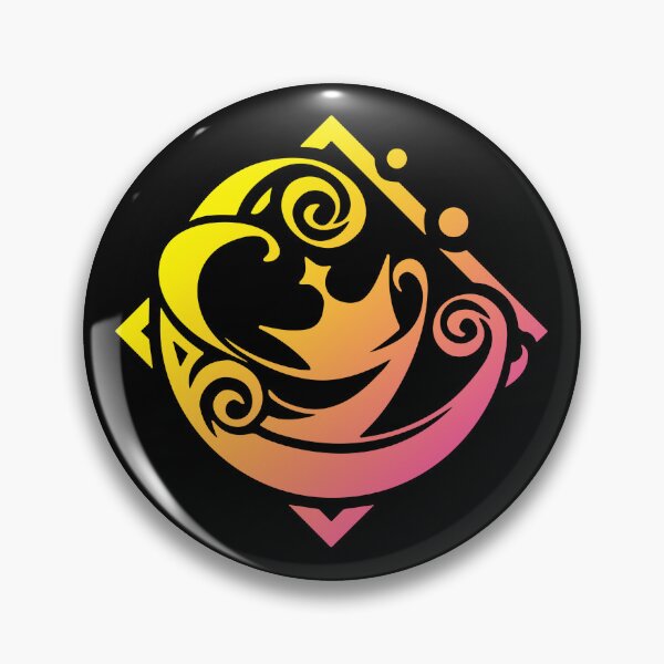 Item preview, Eula Genshin Impact Character Neon Aestetic Symbol designed and sold by Kubala Designs.