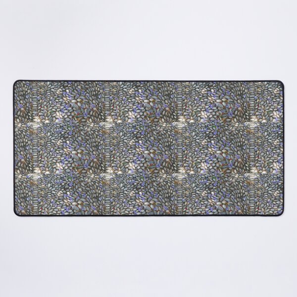Item preview, Purple petals on pebble pavement designed and sold by paulboizot.