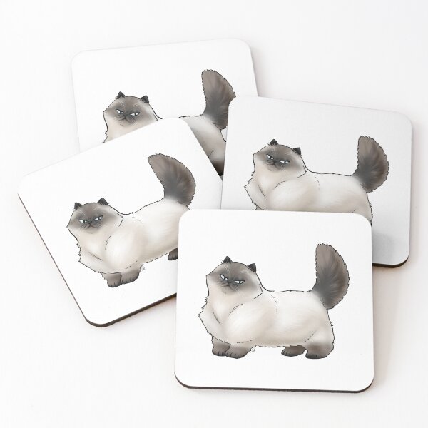 Item preview, Cat - Himalayan - Narrow-eyed Smoke designed and sold by Jennifer Stolzer.