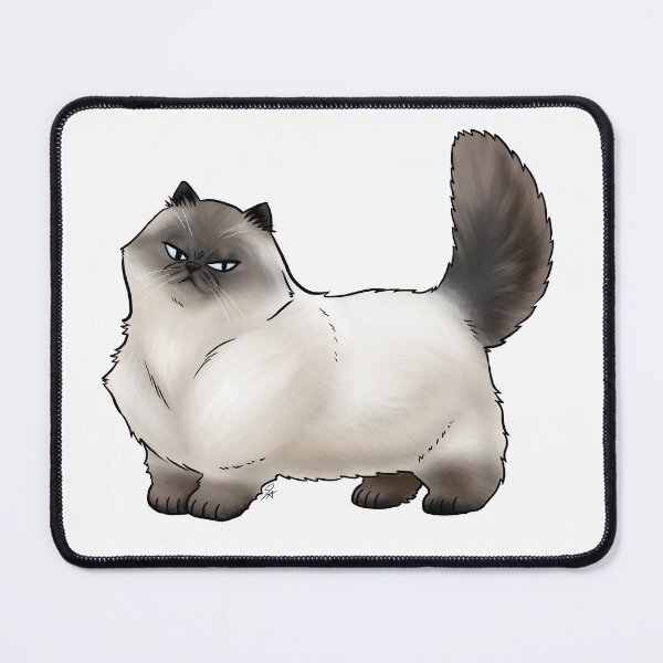 Item preview, Cat - Himalayan - Narrow-eyed Smoke designed and sold by Jennifer Stolzer.