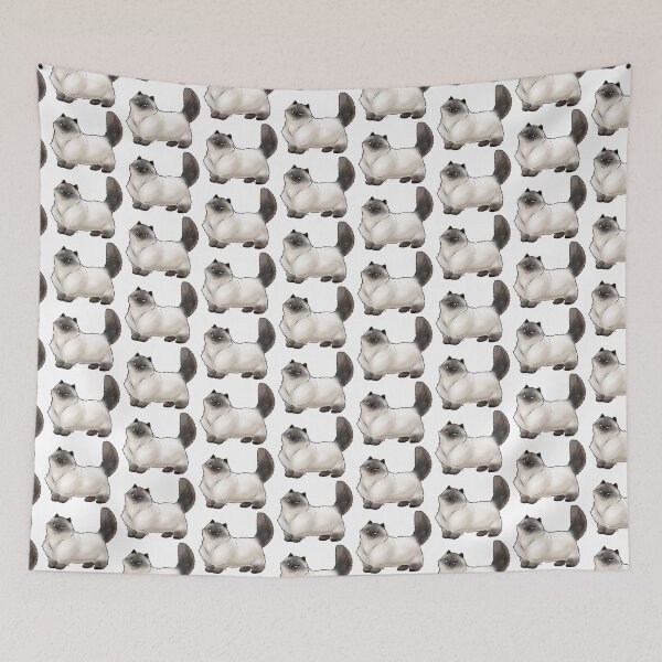 Item preview, Cat - Himalayan - Narrow-eyed Smoke designed and sold by Jennifer Stolzer.