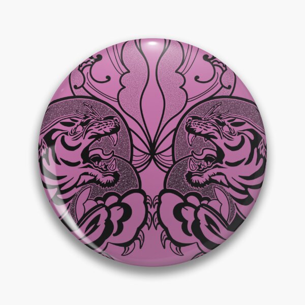 Item preview, Mirror Tigers Dark Pink designed and sold by bfg-adam.