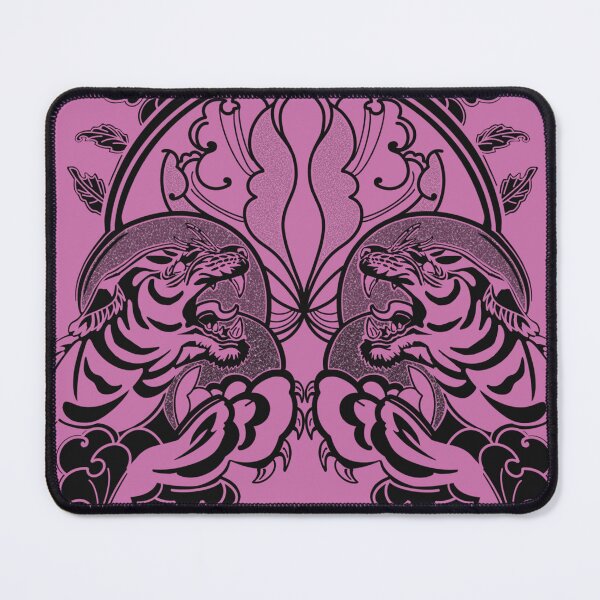 Item preview, Mirror Tigers Dark Pink designed and sold by bfg-adam.
