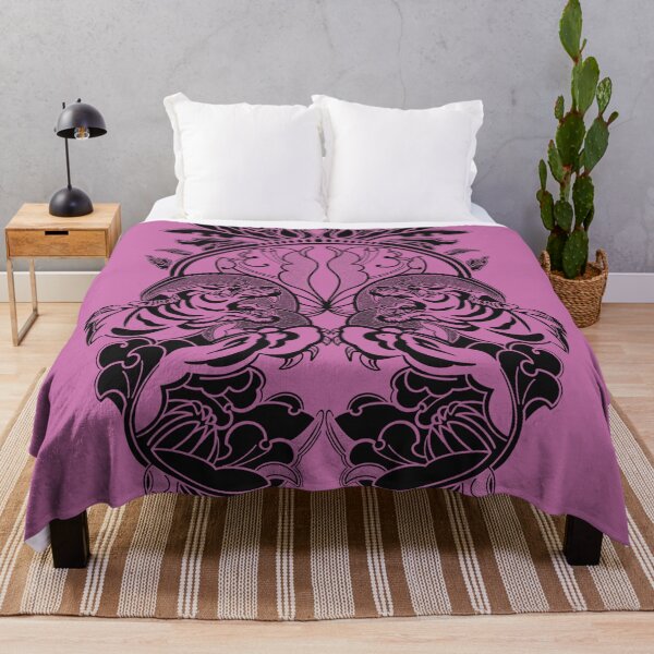 Item preview, Mirror Tigers Dark Pink designed and sold by bfg-adam.