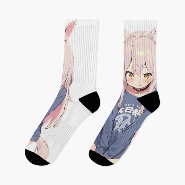 Item preview, Cute neko pink haired girl designed and sold by xVicksx.