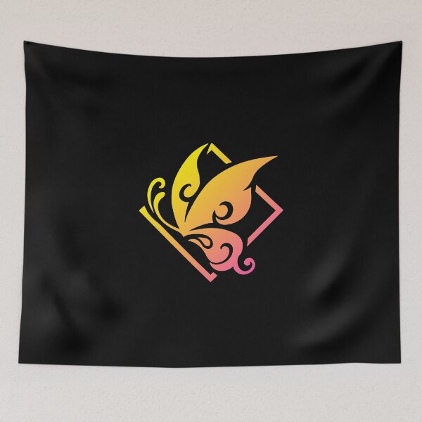 Item preview, Hutao Genshin Impact Character Neon Aestetic Symbol designed and sold by Kubala Designs.