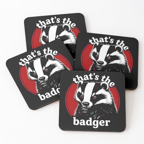 Item preview, That's the Badger! designed and sold by Dollycat Industries.