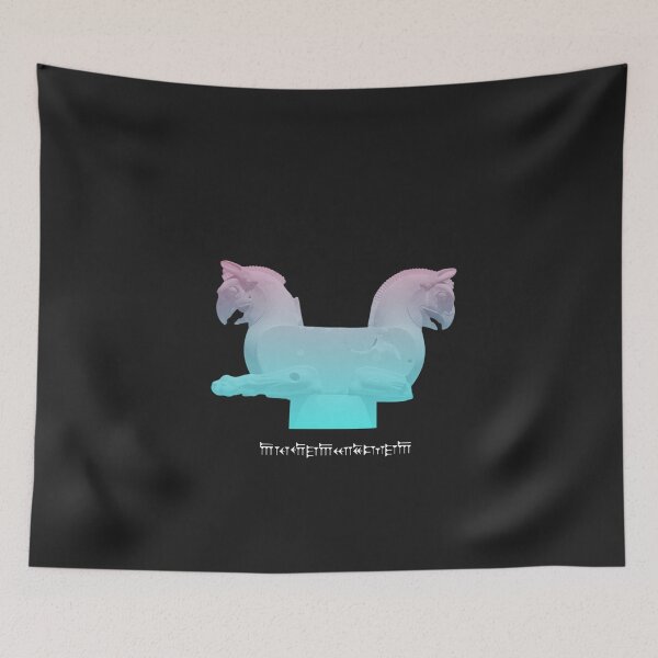 Item preview, Guardians of Persepolis – Neon Ancient Symbolism designed and sold by Moonlight Gallery.