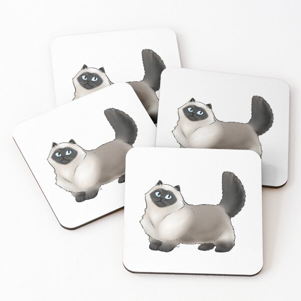 Item preview, Cat - Himalayan - Wide-eyed Seal designed and sold by Jennifer Stolzer.