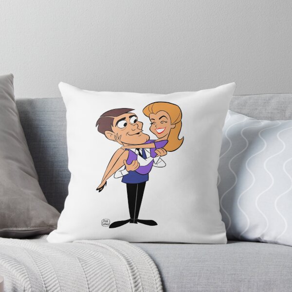 Item preview, BEWITCHED (SAMANTHA AND DARRIN) CARTOON designed and sold by MARKSCARTOONART.
