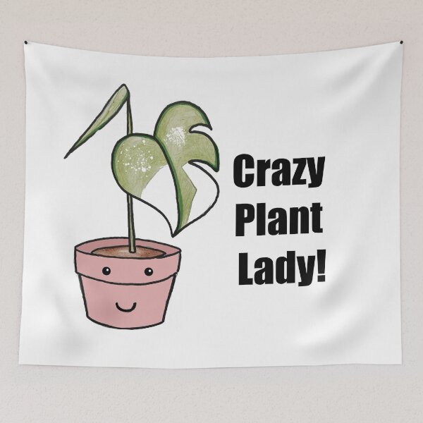 Item preview, Crazy plant lady designed and sold by Luilui7.