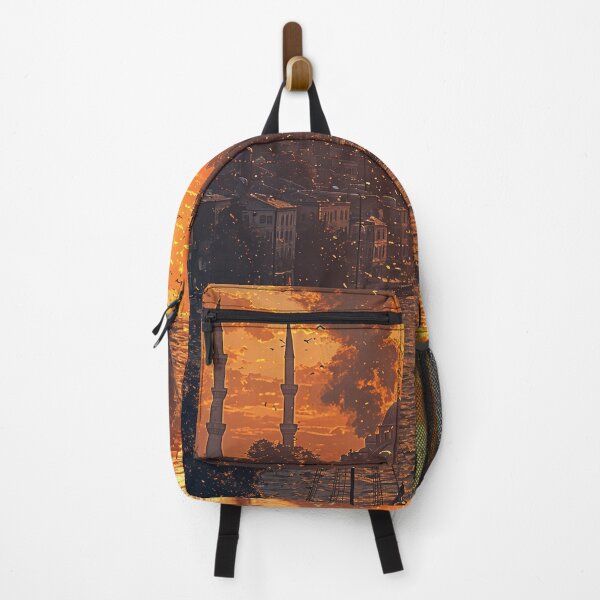 Item preview, Golden Reflections of an Eastern Harbor designed and sold by oanaunciuleanu.