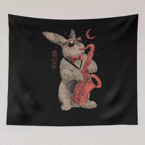 Item preview, Jazz Bunny - Music Rabbit Saxophone designed and sold by EduEly.