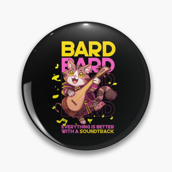 Item preview, Bard Cat designed and sold by Not Enough Mana - RPG Stuff.
