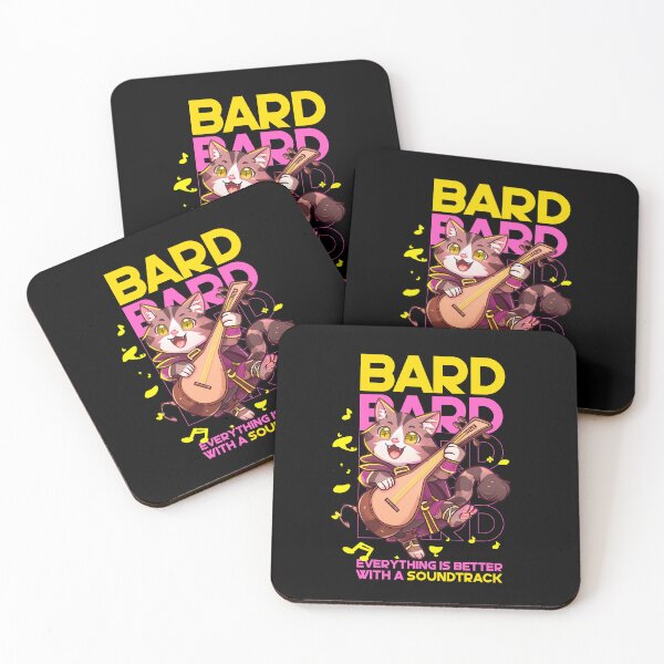 Item preview, Bard Cat designed and sold by Not Enough Mana - RPG Stuff.