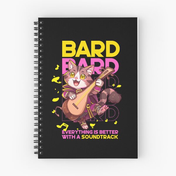 Item preview, Bard Cat designed and sold by Not Enough Mana - RPG Stuff.