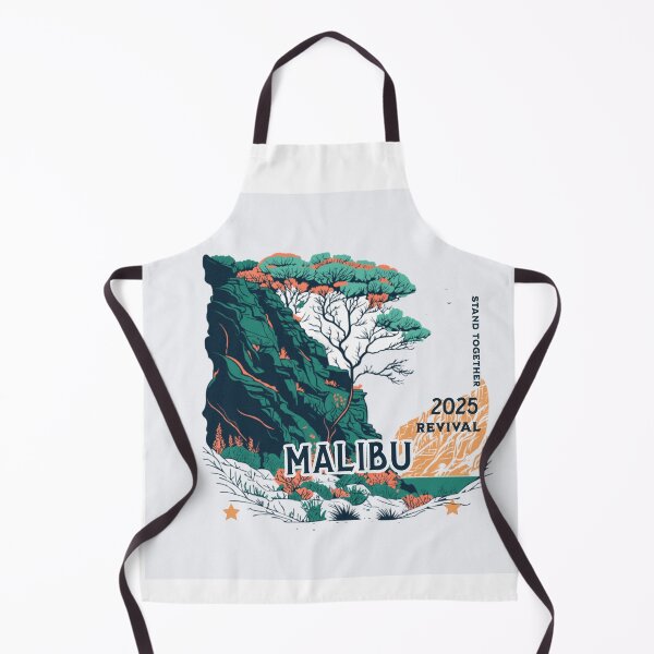 Item preview, Malibu Revival designed and sold by MuchoMerchShop.