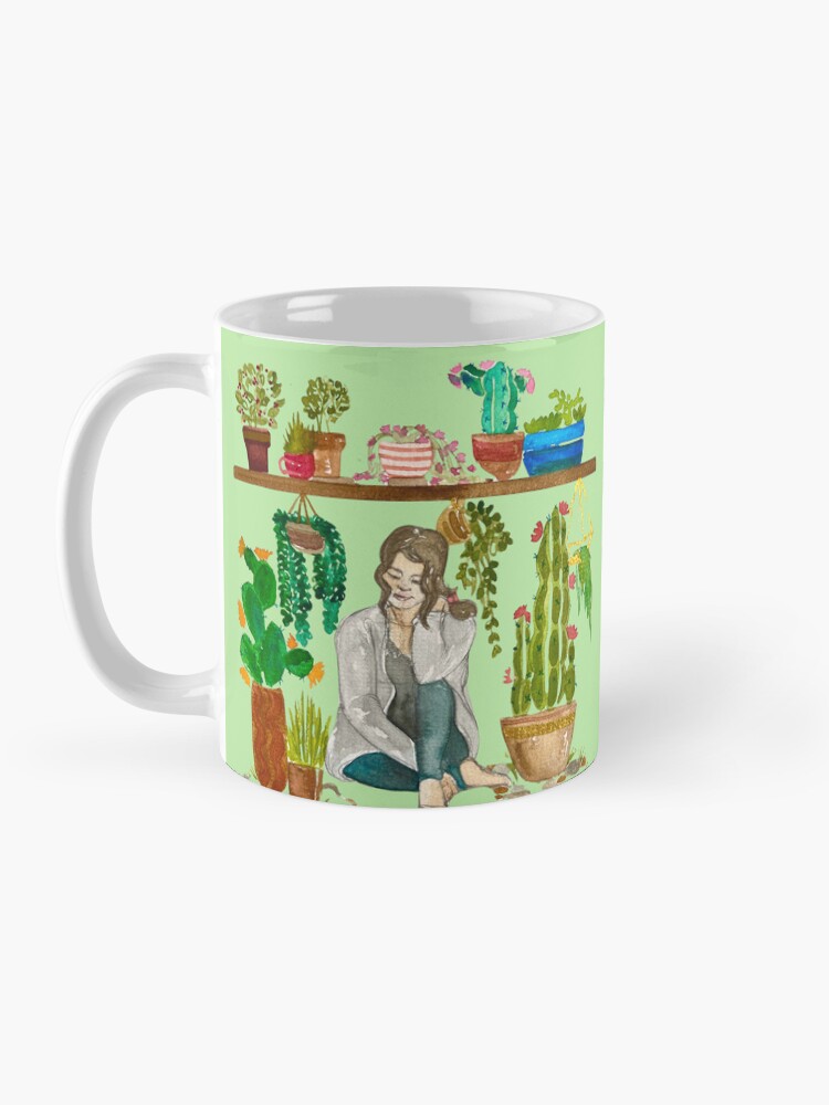 Thumbnail 3 of 6, Coffee Mug, Plant Mom Love designed and sold by iampickledtink.