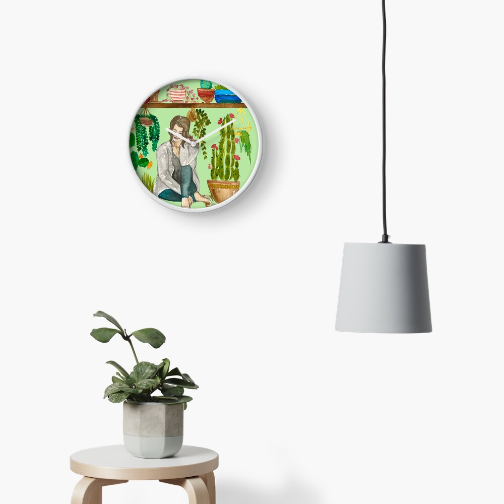 Item preview, Clock designed and sold by iampickledtink.