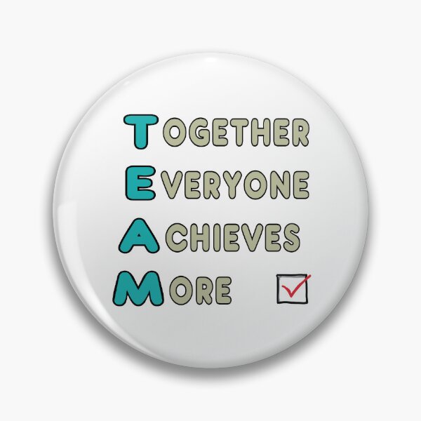 Item preview, Team - Together Everyone Achieves More designed and sold by Mark-Ewbie.