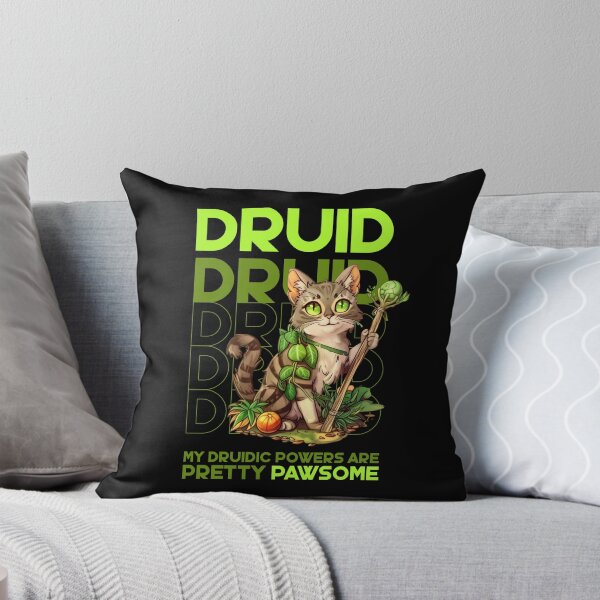 Item preview, Druid Cat designed and sold by Not Enough Mana - RPG Stuff.