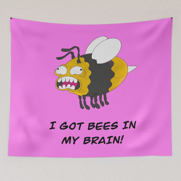 Item preview, I got bees in my brain! designed and sold by Jmablesonart.